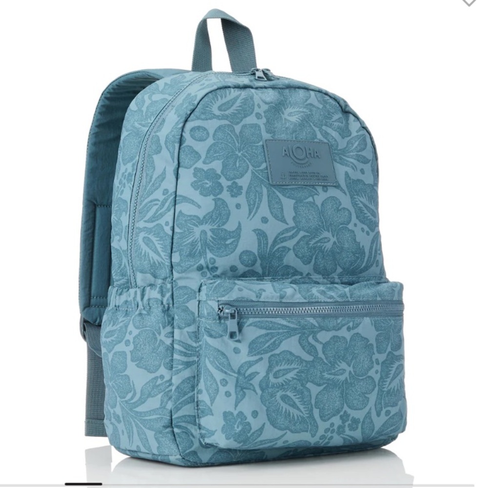 ALOHA Collection Blue Backpack Durable Everyday Design